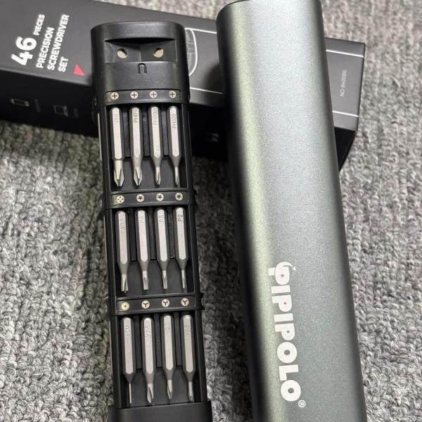 Bộ tô vít đa năng PIPIPOLO 46 in 1 , tua vit mở điện thoại, đồng hồ, máy tính