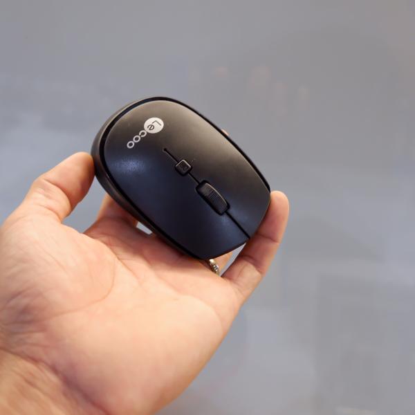 Chuột không dây LECOO WS202 Newfullbox tặng kèm đôi pin Akaline Duracell