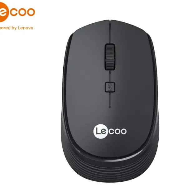 Chuột không dây LECOO WS202 Newfullbox tặng kèm đôi pin Akaline Duracell